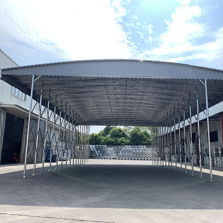 牡丹江电动/移动推拉棚