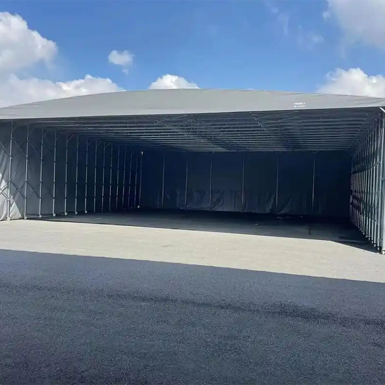 牡丹江电动/移动推拉棚