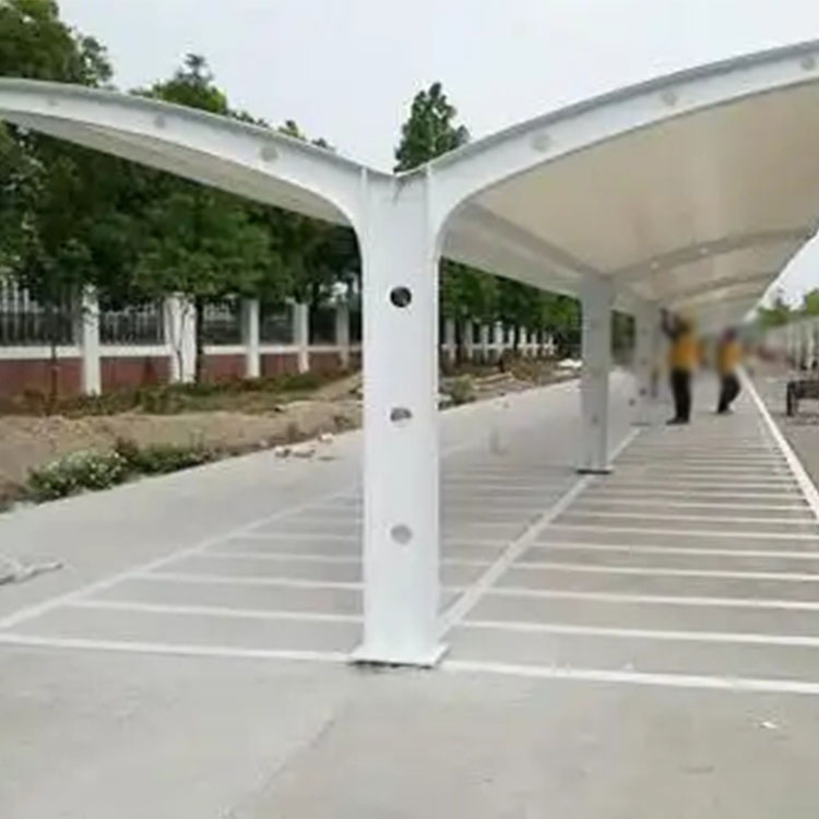 牡丹江膜结构电动车棚