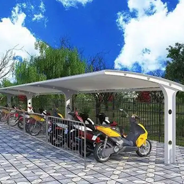 牡丹江膜结构电动车棚